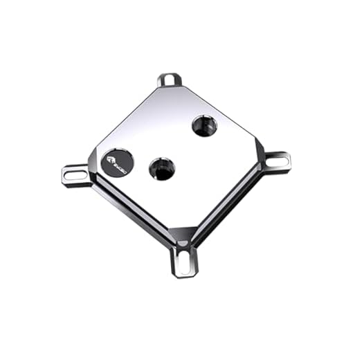 Bykski CPU-XPR-C-I High-Efficiency CPU Water Cooling Block - Featuring High Flow Optimized 0.2mm Fins - Clean Design - for Intel LGA 12001700-115x - 20112066 - Silver