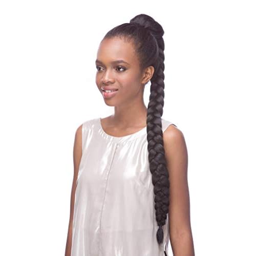 Draw String Braid Hair Piece Color 1 Black - Sepia Wigs 30 Long Thick Synthetic African American Bun Updo Formal Length Womens Coil Trenza Peluca