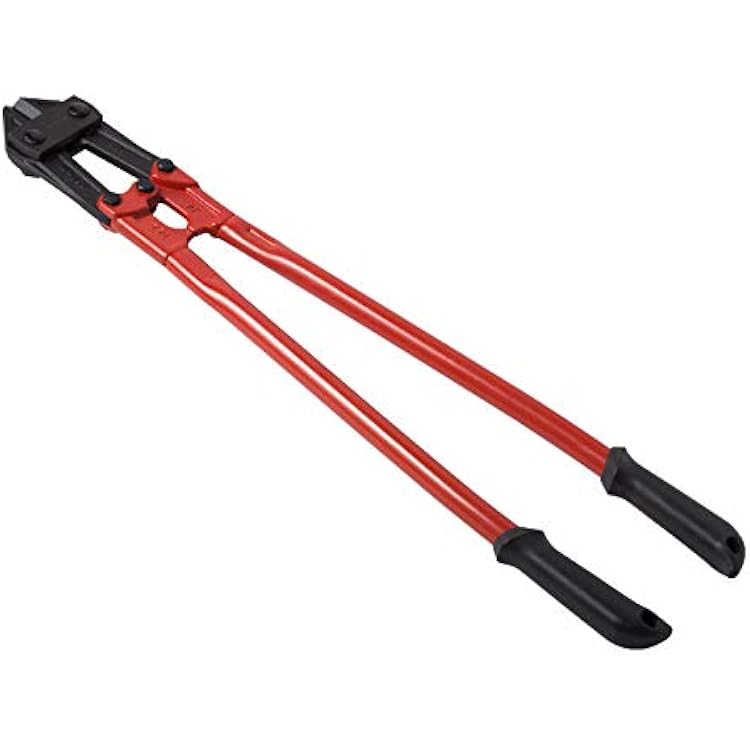 MAXPOWER 30 Inch Heavy Duty Bolt Cutter | Drop-Forged Chromoly Steel Blades for Maximum Cutting Force | Soft Rubber Grip Handles for Secure & Comfortable Use | Cuts Padlocks, Chains, Bolts, Wire Mesh