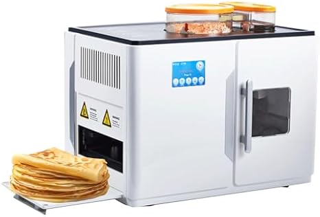 Fully Automatic Electric Chapati Maker,Roti and Naan Machine,Produces 20 Pieces Simultaneously for Chapati,Tortilla,Dosa Preparation