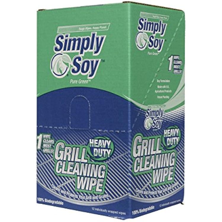 BET-0036 Simply Soy Grill Cleaning Wipes