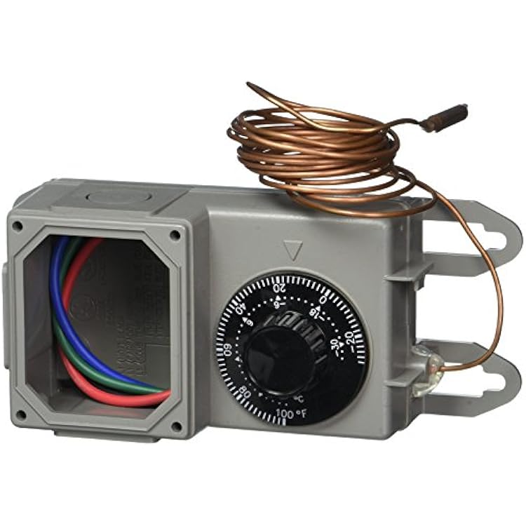 Peco TRF115-007 Industrial NEMA 4X Thermostat, Gray