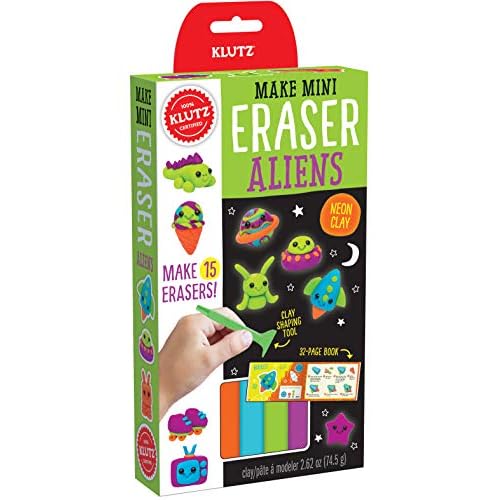 Klutz Mini Eraser Aliens Craft Kit, Browna