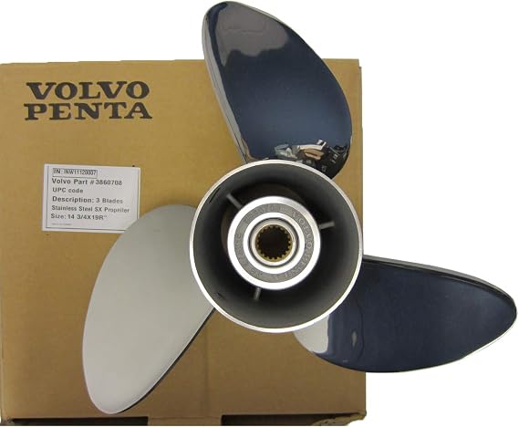 Volvo Penta Propeller mfg Part Number 3860708
