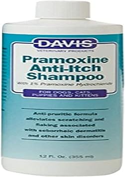 Davis Pramoxine Anti-Itch Dog & Cat Shampoo, 12 oz