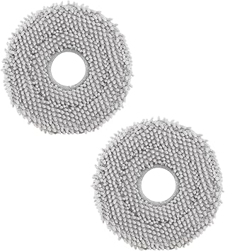 roborock 4 Pack Microfiber Mop Cloths for Q Revo, Qrevo MaxV, Qrevo S, Qrevo Pro, Qrevo Slim Qrevo S5V Robot Vacuum Cleaner, Mop Pad Replacement Accessories