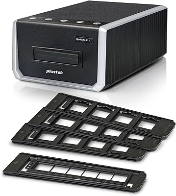 Plustek OpticFilm 135i Ai  35mm Mounted Slides Holder x 2