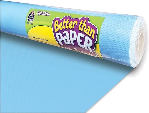 Teacher Created Resources Light Blue Better Than Paper Bulletin Board Roll TCR77450