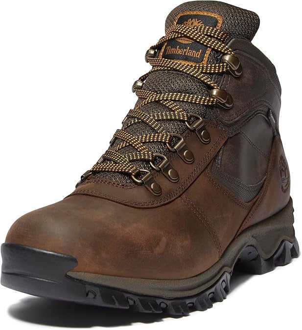Timberland Mens Mt. Maddsen Anti-Fatigue Hiking Wateproof Leather Hiking Boot, Dark Brown Full-Grain, 10.5 Medium